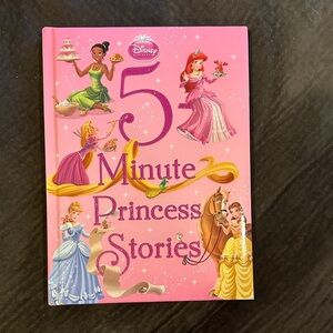 Disney 5-Minute Princess Stories Book